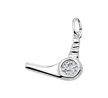 Zilveren fohn hanger