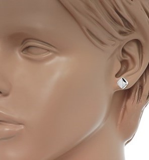 Zilveren oorbellen fantasie