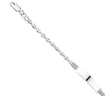 Zilveren graveerarmbandje 14-16 cm