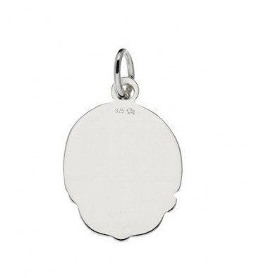 Zilveren jongen (model 3) groot