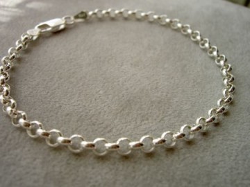 Zilveren armbandje 17,18,19cm - 3.6 mm Jasseron schakel