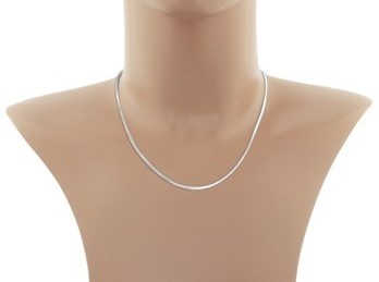 Zilveren Slang collier 1.9 mm - 42,45,50 cm