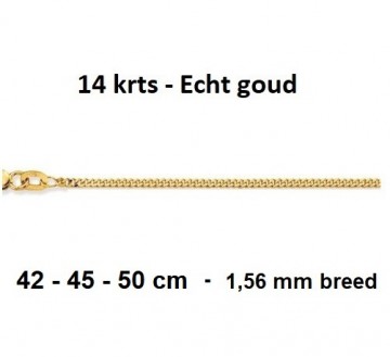 Gouden halskettinkje