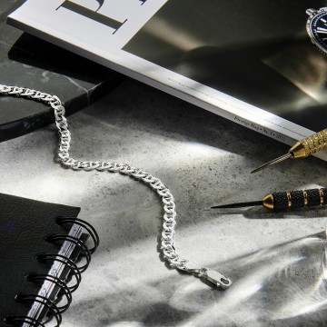 Zilveren armband 21 cm - 5.8mm