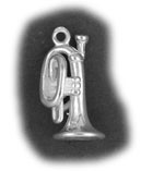 Zilveren Cornet hanger