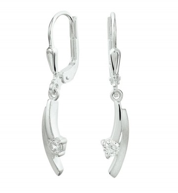 Zilveren oorbellen oorhangers