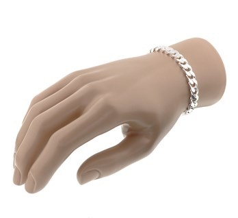 Zilveren armband 7.3 mm - 21 cm -