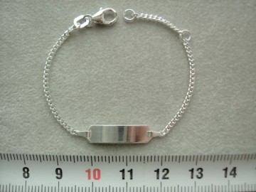Zilveren graveerarmbandje 11-13 cm