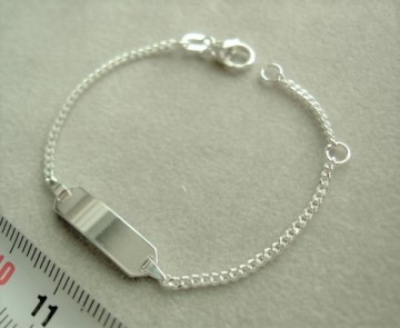 Zilveren graveerarmbandje 11-13 cm