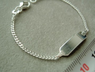 Zilveren graveerarmbandje 11-13 cm