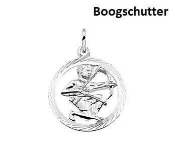 Zilveren Sterrenbeeld Boogschutter hanger
