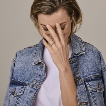 Zilveren ring gourmet 4mm