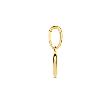 Gouden hartje 8mm hanger
