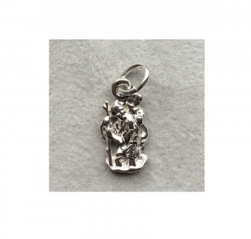 Zilveren Heilige Christoffel hanger