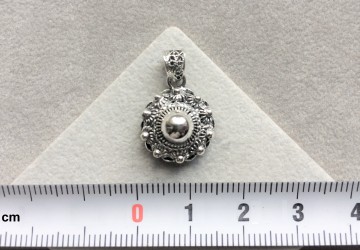 Zilveren Zeeuwse knoop hanger (14mm)