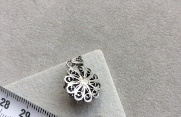 Zilveren Zeeuwse knoop hanger (14mm)