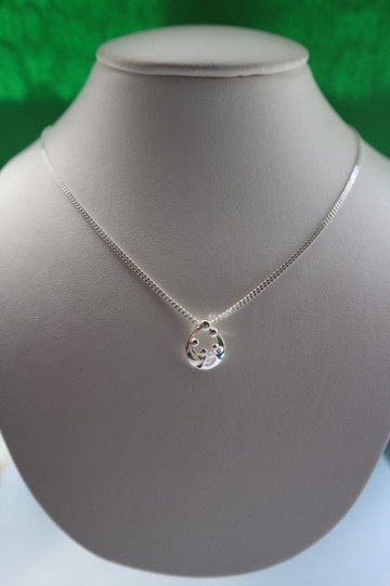 Familiehanger LOVE ZILVER 3 kinderen + ouders