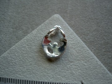 Familiehanger LOVE ZILVER 3 kinderen + ouders