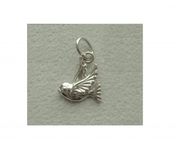 Zilveren mus / vogel hangertje