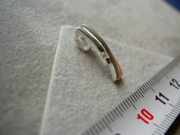 Zilveren dames hanger met zirkonia