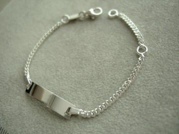 Zilveren graveerarmbandje 11-13 cm