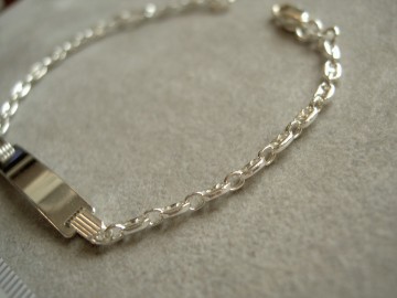 Zilveren graveerarmbandje 14-16 cm