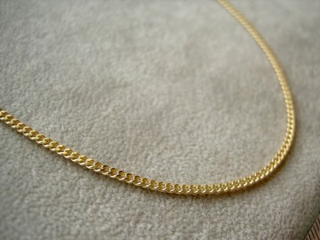 Gouden halskettinkje (dames, 45 cm,14 krts.) 1.7 mm