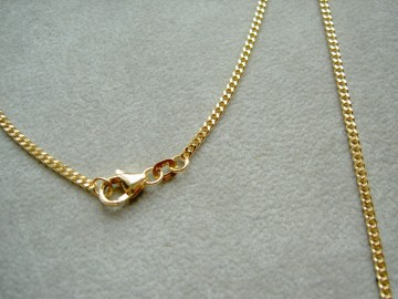 Gouden halskettinkje (dames, 45 cm,14 krts.) 1.7 mm