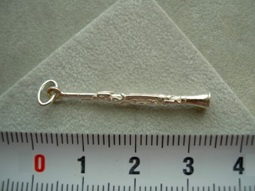 Zilveren Klarinet hanger