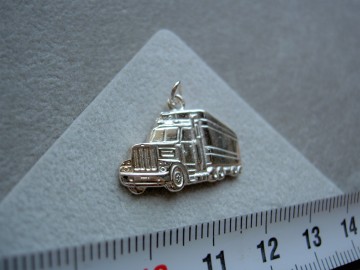 Zilveren Vrachtwagen truck hanger