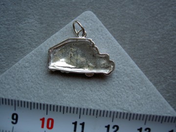 Zilveren Vrachtwagen truck hanger