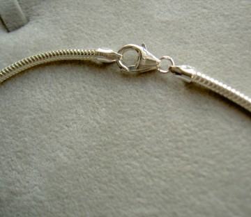 Slang halsketting 2.4 mm