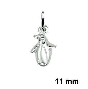 Zilveren Pinquin hanger