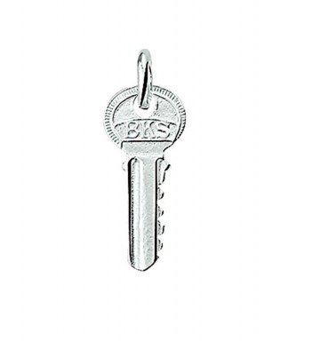 Zilveren bks sleutel