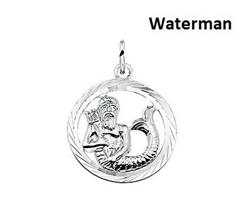 Zilveren Sterrenbeeld Waterman hanger