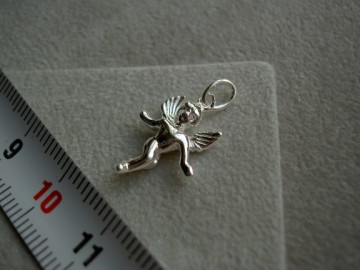 Zilveren engel hanger