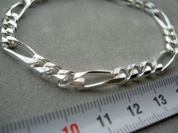 Zilveren armband 6.8 mm - 21 cm