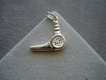 Zilveren fohn hanger