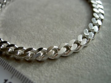 Zilveren armband 5.5 mm - 21 cm - Heren gourmet