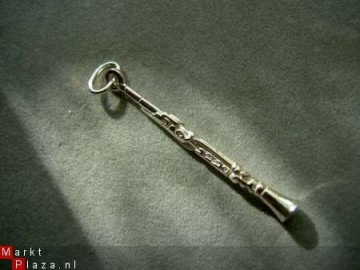 Zilveren Klarinet hanger