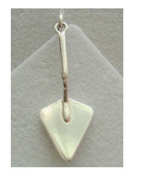 Zilveren metseltroffel troffel hanger 67248350 1573766935 0