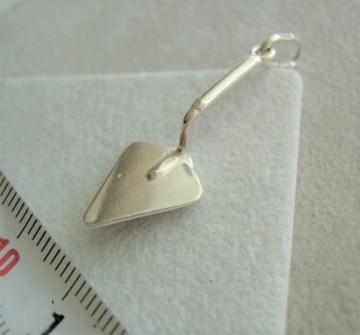 Zilveren metseltroffel troffel hanger 67248350 1573766935 2