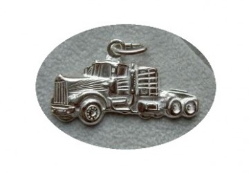 Zilveren Amerikaanse Truck hanger